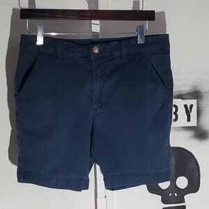 Chubbies 7 Inch Inseam‎ Chino Navy Blue Shorts Size 30